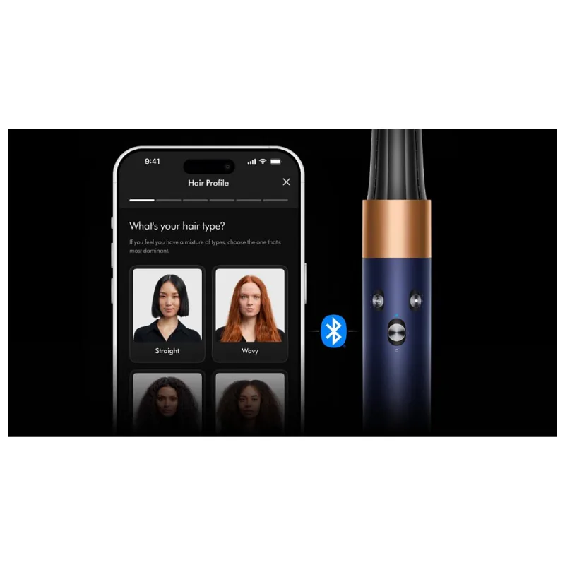DYSON AIRWRAP İ.D. HS08 SAÇ ŞEKİLENDİRİCİ (PRUSYA MAVİSİ/PARLAK BAKIR)