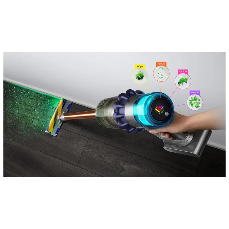 Dyson V15 Detect™ Absolute Prusya Mavisi/Bakır (Dyson Türkiye Garantili) ( 8 Aksesuarlı Paket )