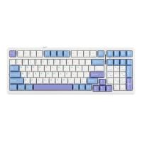 EPOMAKER x AULA F99 White Blue LEOBOG Greywood V3 Switch RGB Kablosuz Hotswap Mekanik Gaming Klavye