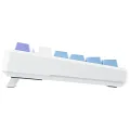 Aula F99 3 Modlu RGB Hot Swap Mekanik Linear GrayWood V3 Switch Kablosuz Makrolu Klavye Lila