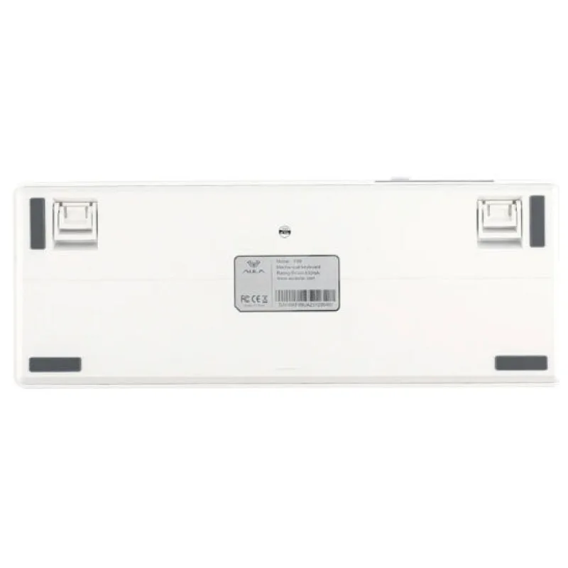Aula F99 3 Modlu RGB Hot Swap Mekanik Linear GrayWood V3 Switch Kablosuz Makrolu Klavye Lila