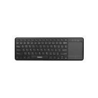 EVEREST EKW-155 SİYAH TOUCPAD MOUSE US LAYOUT KABLOSUZ SMART TV KLAVYE