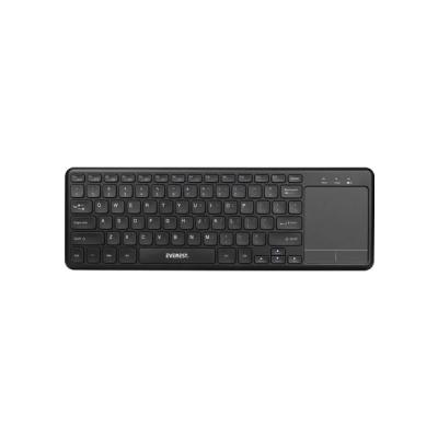 EVEREST EKW-155 SİYAH TOUCPAD MOUSE US LAYOUT KABLOSUZ SMART TV KLAVYE
