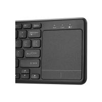 EVEREST EKW-155 SİYAH TOUCPAD MOUSE US LAYOUT KABLOSUZ SMART TV KLAVYE