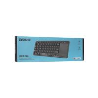 EVEREST EKW-155 SİYAH TOUCPAD MOUSE US LAYOUT KABLOSUZ SMART TV KLAVYE