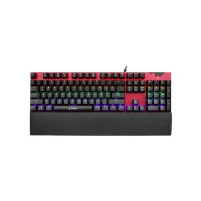 EVEREST KB-MK7 KIRMIZI USB BİLEK DESTEKLİ MEKANİK Q RED SWİTCH GAMİNG OYUNCU KLAVYESİ