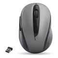 EVEREST SM-613 GRİ/SİYAH 2.4GHZ OPTİK KABLOSUZ MOUSE