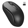 EVEREST SM-804 USB SİYAH 800/1200/1600DPİ KABLOSUZ MOUSE