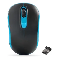 EVEREST SM-804 USB SİYAH/MAVİ 800/1200/1600DPİ KABLOSUZ MOUSE