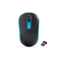 EVEREST SM-804 USB SİYAH/MAVİ 800/1200/1600DPİ KABLOSUZ MOUSE