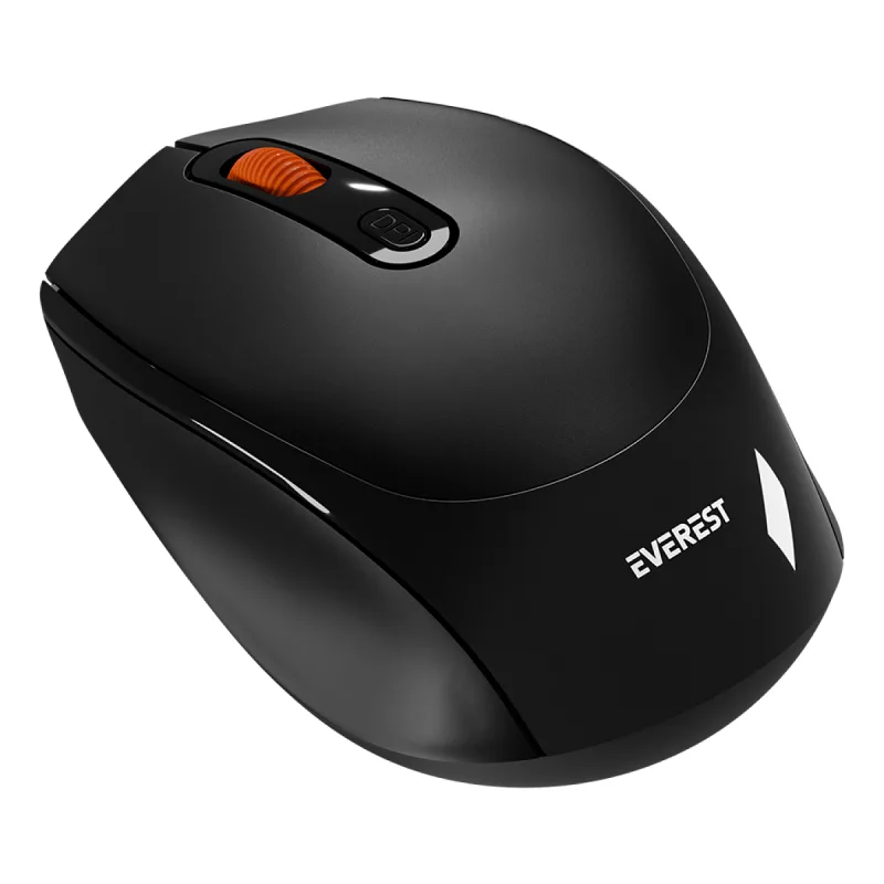 EVEREST SMW-87 USB SİYAH 2.4GHZ KABLOSUZ MOUSE