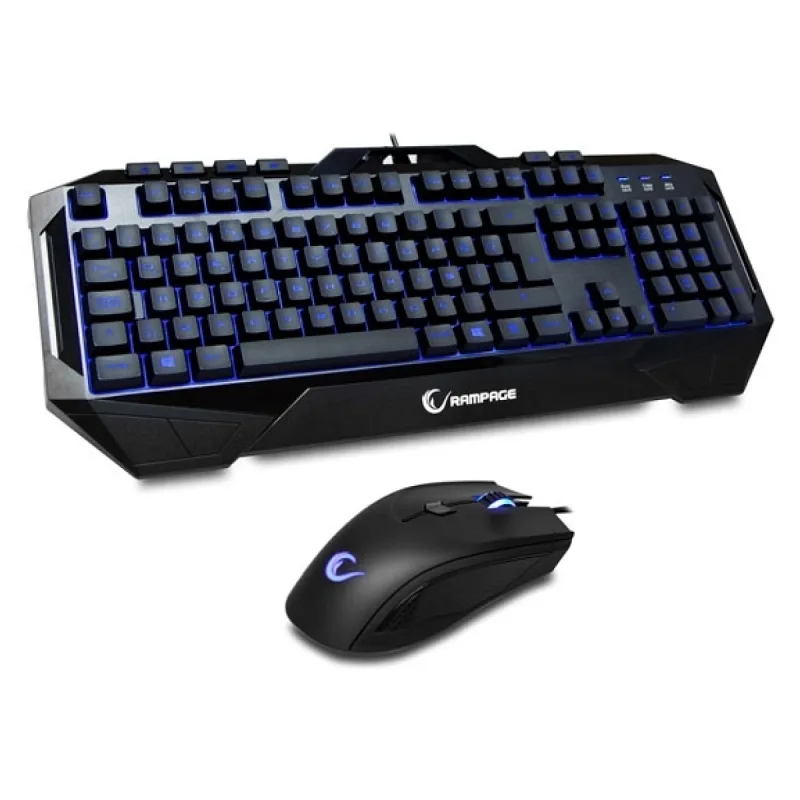 Everest KM-R7 Rampage Klavye Mouse Set