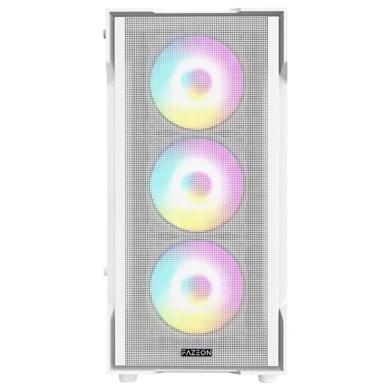 Fazeon F1 F1M650BWM Fanlı 650 W Beyaz Micro ATX Oyuncu Kasası