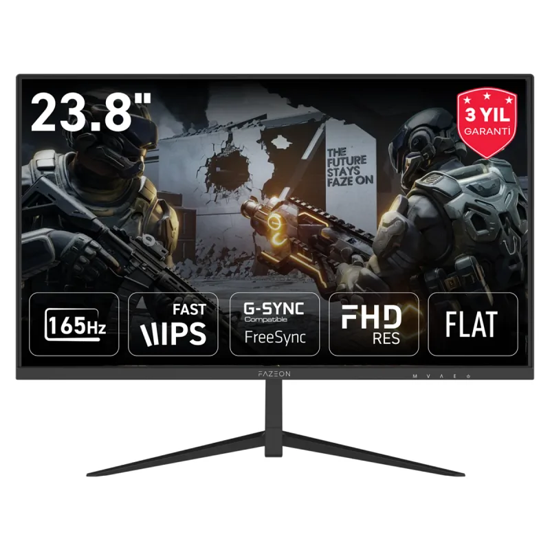 Fazeon X24F165S 23.8" 5 ms Full HD IPS 165 Hz Oyuncu Monitörü