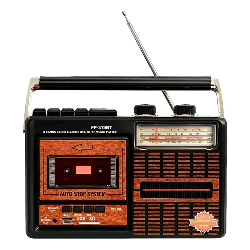 FP-319BT Kaset Çalar Retro Radyo