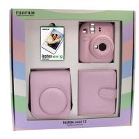 FUJIFILM Instax Mini 12 Bundle Box Anlık Fotoğraf Makinesi Çiçek Pembesi