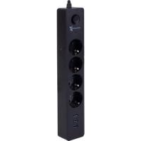 FULLTECH 10A 2500W 4'LÜ TERMAL AKIM KORUMALI PRİZ 2M