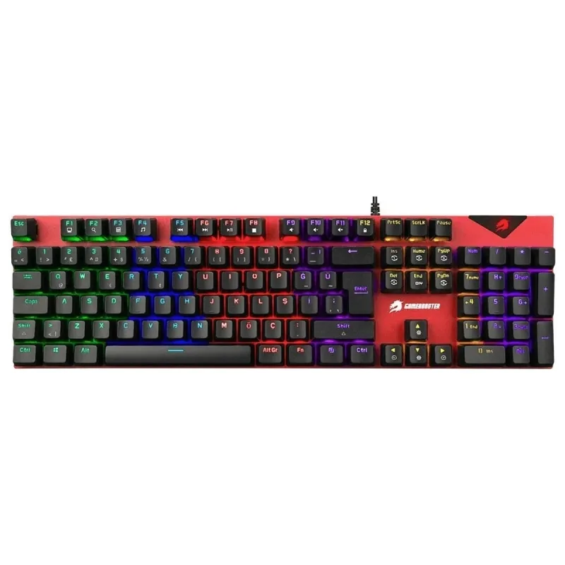 GAMEBOOSTER G44 RADİANCE RED SWITCH RGB MEKANİK GAMİNG KLAVYE