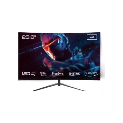 GAMEBOOSTER GB-2418CF 23.6" 180HZ 1MS VA PANEL FULLHD FREESYNC, G-SYNC DESTEKLİ CURVED GAMİNG MONİTÖR