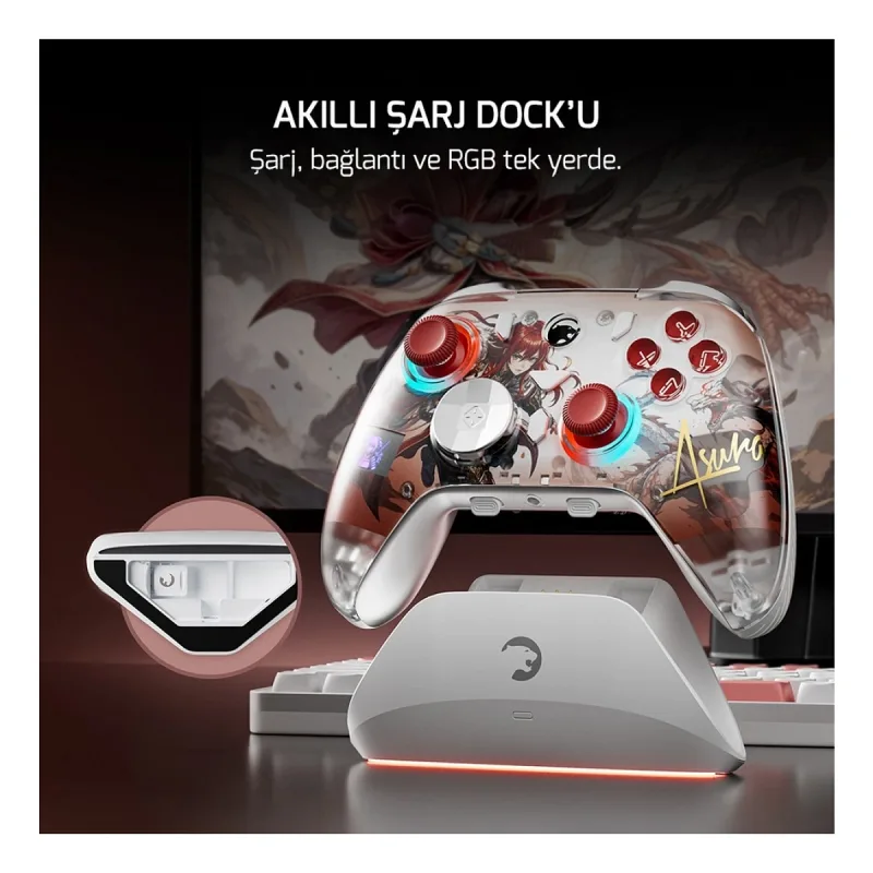 Gamepower Asura Kablolu/Kablosuz PC Oyun Kolu