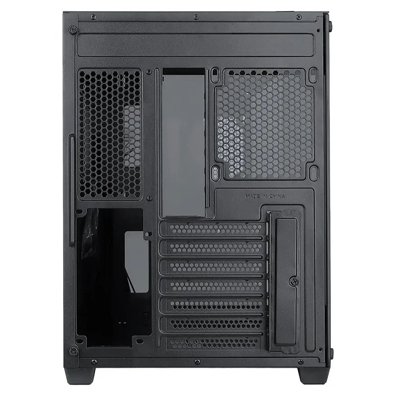 GAMETECH PRİME V2 TUŞ KONTROLLÜ RGB 10X120MM FAN SİYAH GAMİNG BİLGİSAYAR KASASI
