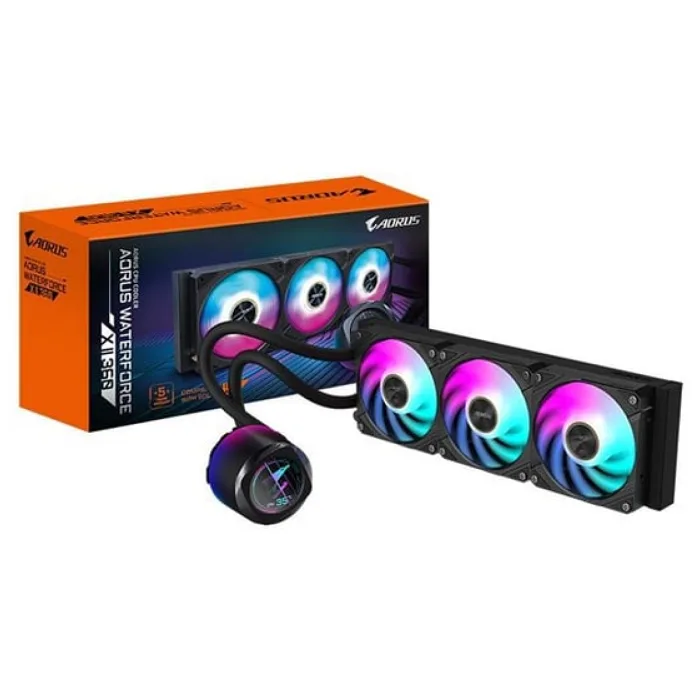 GIGABYTE 360MM AORUS WATERFORCE II 360 RGB AM5-1700P SIVI SOĞUTMALI İŞLEMCİ FANI