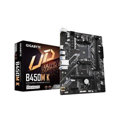 GIGABYTE B450M K R1.0 AMD B450 Soket AM4 DDR4 3600MHz(OC) M.2 Anakart