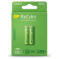GP RECYKO ŞARJ EDİLEBİLİR AAA KALEM PİL 2'Lİ 650 MAH