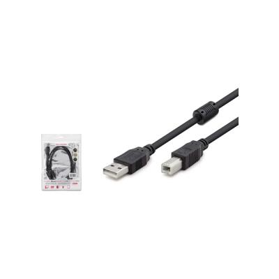 HADRON HDX7506 USB PRINTER KABLO 3M SİYAH
