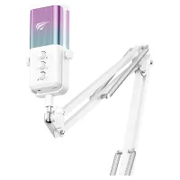 Havit Gamenote GK65 PRO RGB Yayıncı Mikrofon - Beyaz
