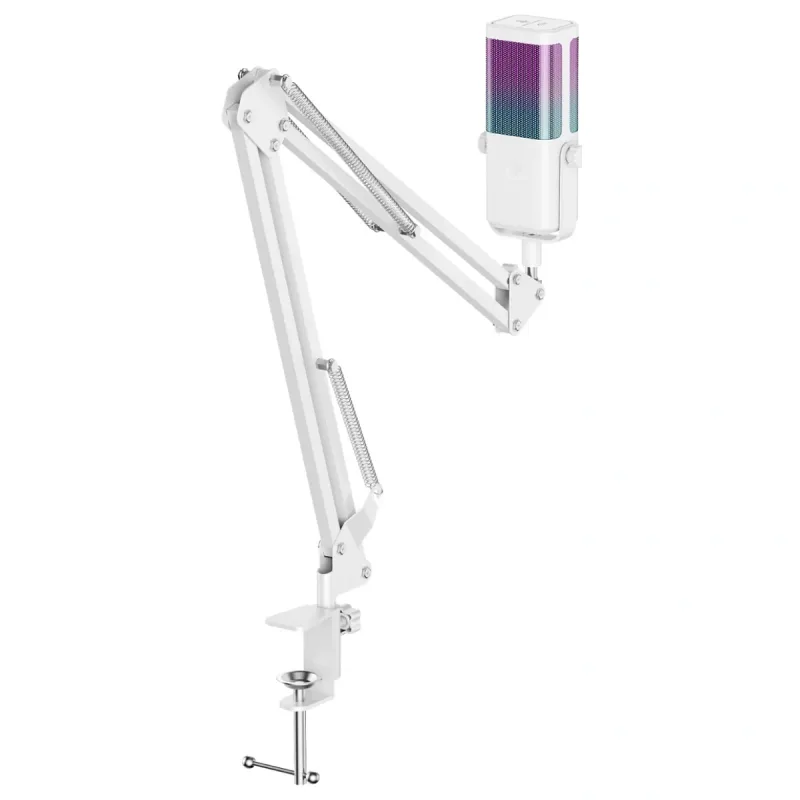 Havit Gamenote GK65 PRO RGB Yayıncı Mikrofon - Beyaz