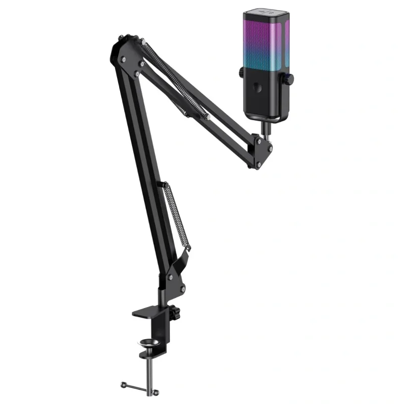 Havit Gamenote GK65 PRO RGB Yayıncı Mikrofon - Siyah