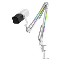 Havit Gamenote GK71 Pro Beyaz RGB Yayıncı Mikrofonu