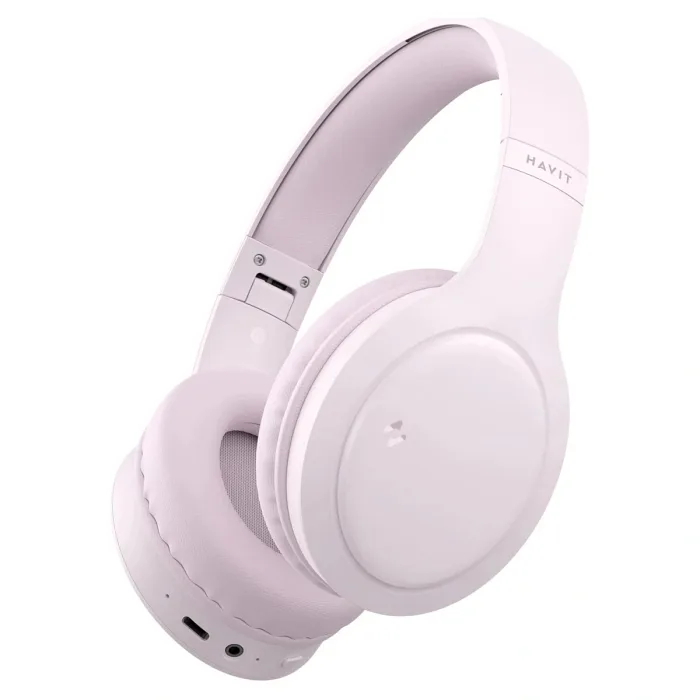 Havit H633BT Pembe Kulak Üstü Bluetooth Kulaklık