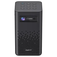 Havit Prime Onyx 150 Lümen Wi-Fi Android Taşınabilir Mini LED Siyah Projeksiyon Cihazı