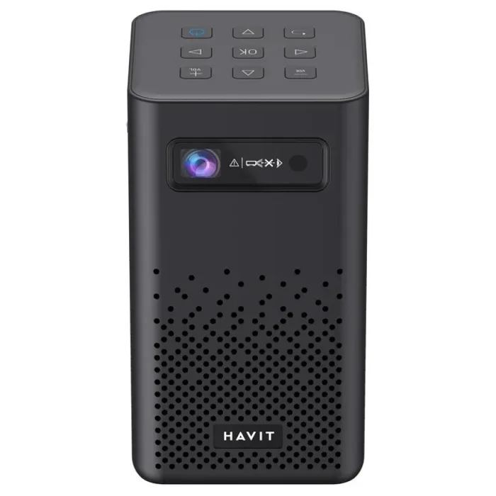 Havit Prime Onyx 150 Lümen Wi-Fi Android Taşınabilir Mini LED Siyah Projeksiyon Cihazı