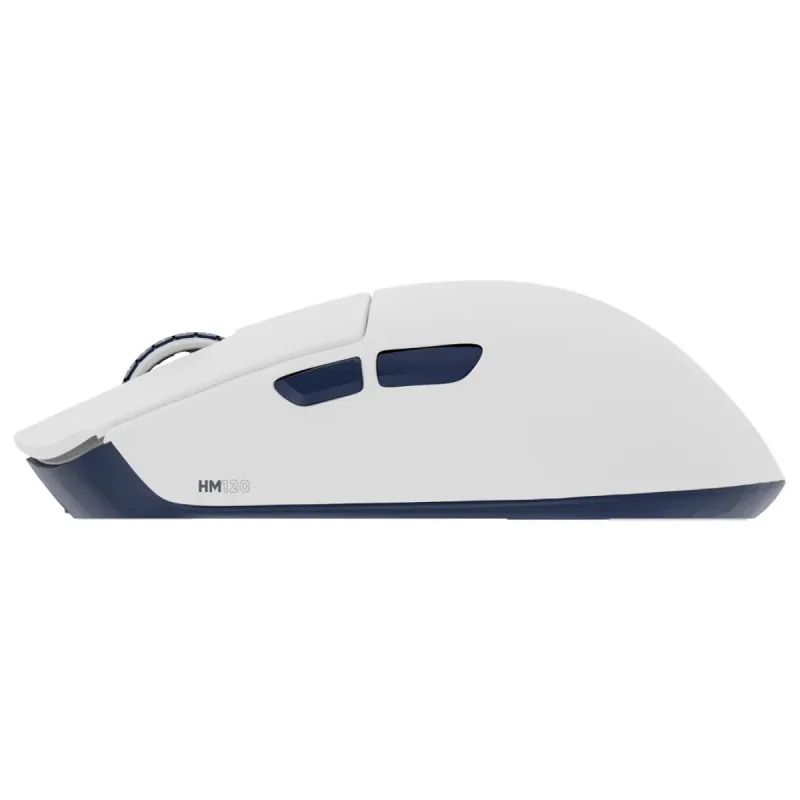 Hawk Gaming Chair HM120 Beyaz Şarjlı Optik Kablolu/Kablosuz Oyuncu Mouse