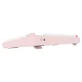 Hawk Gaming HK258 Beyaz-Pembe RGB Membrane Switch Kablolu/Kablosuz Oyuncu Klavyesi