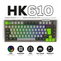 Hawk Gaming HK610 RGB TKL Gateron Switch Kablolu/Kablosuz Oyuncu Klavyesi