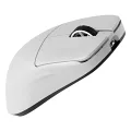 Hawk Gaming HM220 Beyaz Şarjlı Optik Kablolu/Kablosuz Oyuncu Mouse