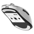 Hawk Gaming HM220 Beyaz Şarjlı Optik Kablolu/Kablosuz Oyuncu Mouse