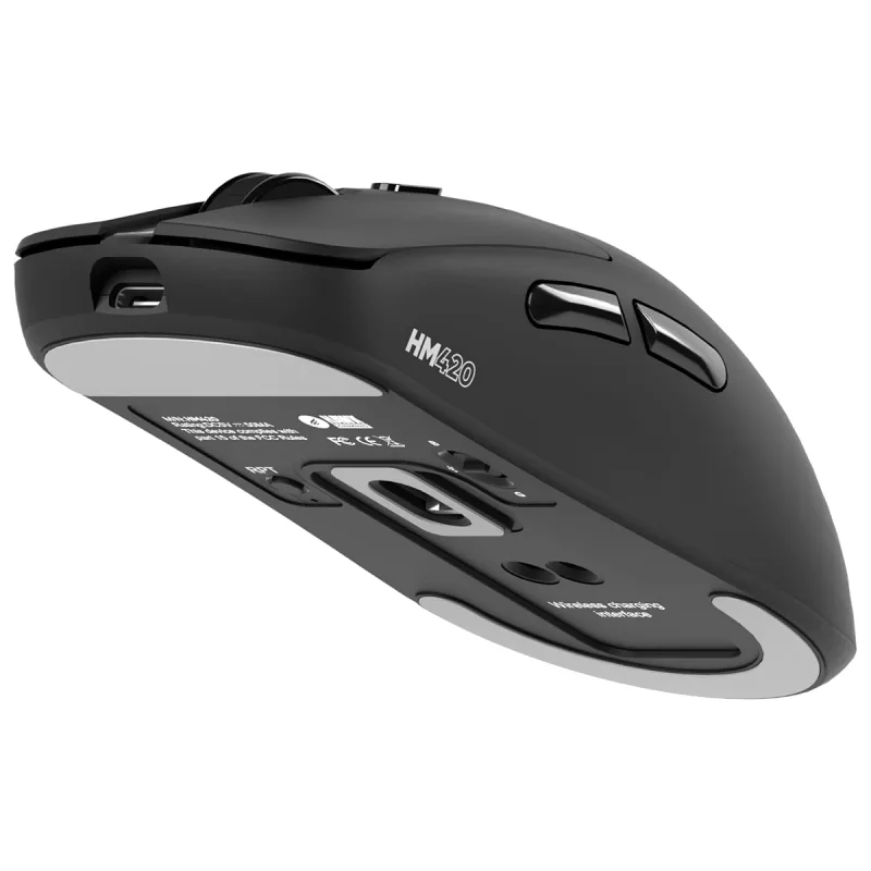 Hawk Gaming HM420 Siyah Şarjlı Optik Kablolu/Kablosuz Oyuncu Mouse