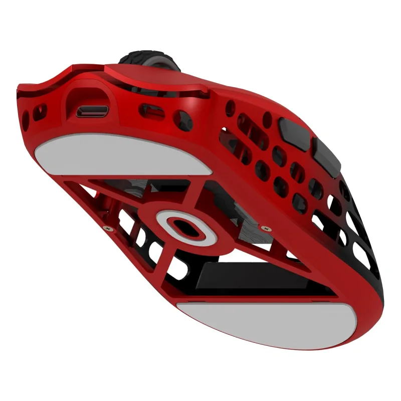 Hawk Gaming HM620 8K Hz 30000 DPI Tri-Mode Kablosuz/Bluetooth Siyah Kırmızı Gaming Mouse