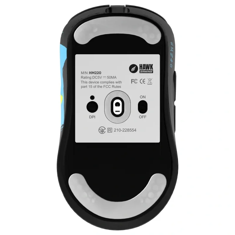 Hawk HM240 8K Hz 26000 DPI PixArt 3395 Tri-Mode Kablosuz/Bluetooth Siyah Gaming Mouse