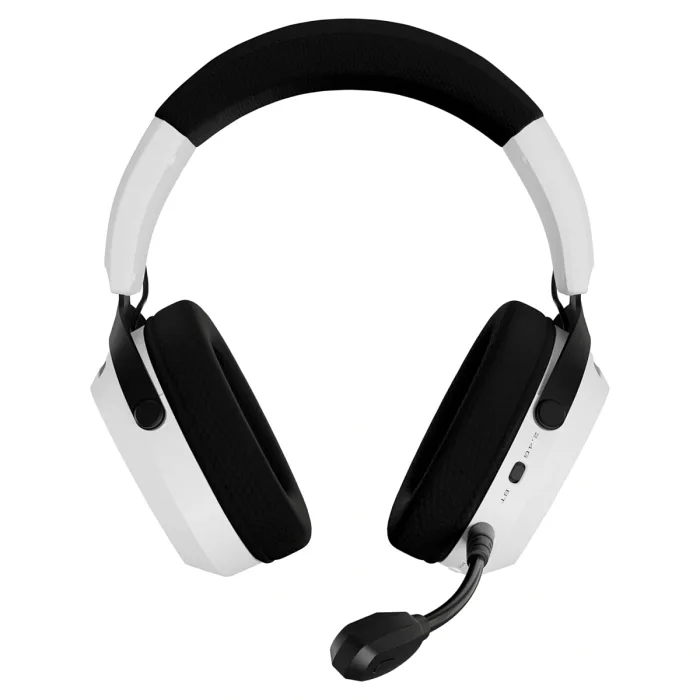 Hawk HS420 Beyaz 7.1 Type-C Kablolu/Kablosuz Kulak Üstü Oyuncu Kulaklığı