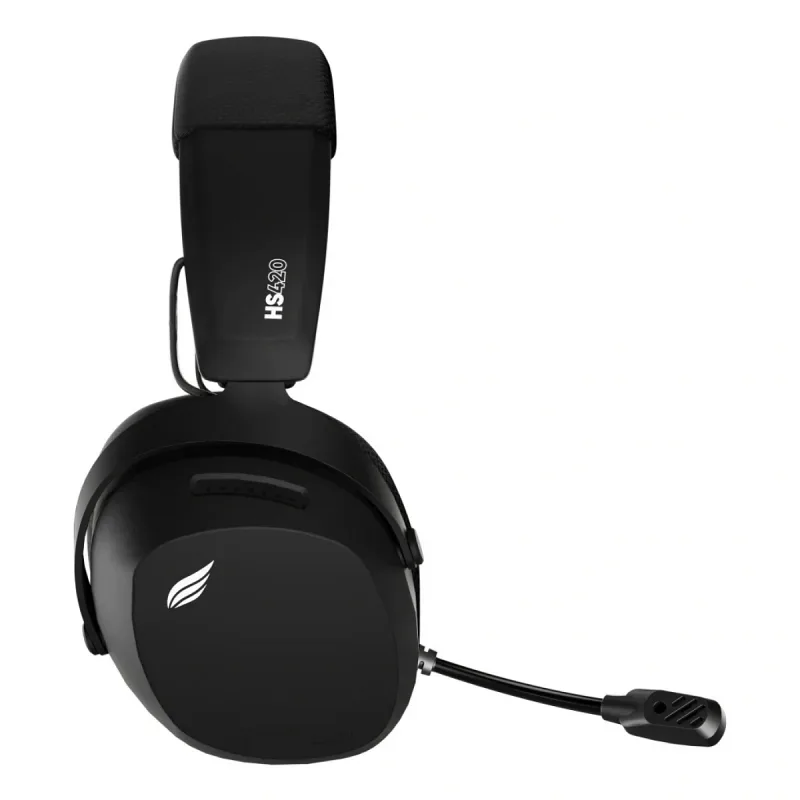 Hawk HS420 Siyah 7.1 Type-C Kablolu/Kablosuz Kulak Üstü Oyuncu Kulaklığı