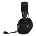 Hawk HS420 Siyah 7.1 Type-C Kablolu/Kablosuz Kulak Üstü Oyuncu Kulaklığı