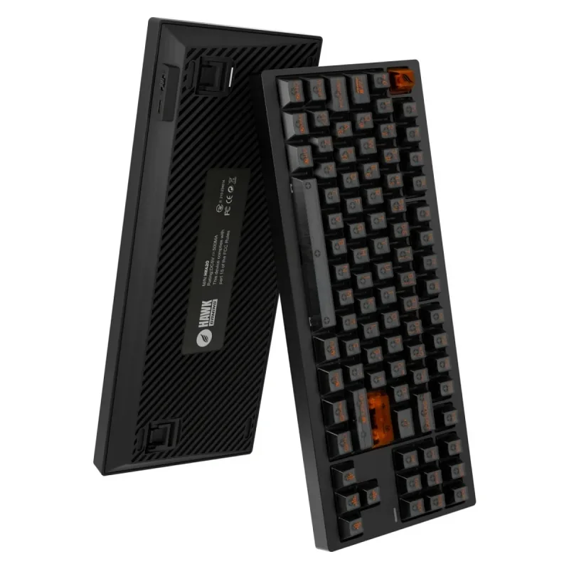 HK420 Mekanik Switch RGB Tri-Mode Kablosuz/Bluetooth TKL Gaming Klavye
