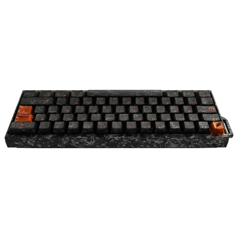 HK820 Hall Effect Manyetik Switch Rapid Trigger RGB 8k Hz 0.1 Ms Kablolu %60 Gaming Klavye