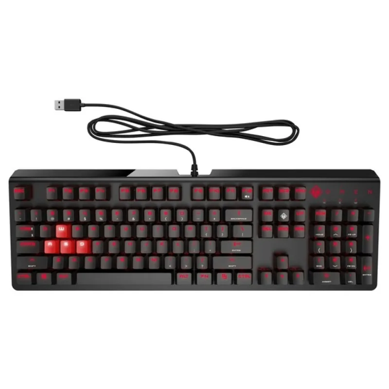 HP 6YW75AA OMEN ENCODER USB KABLOLU BROWN CHERRY MEKANİK Q KLAVYE